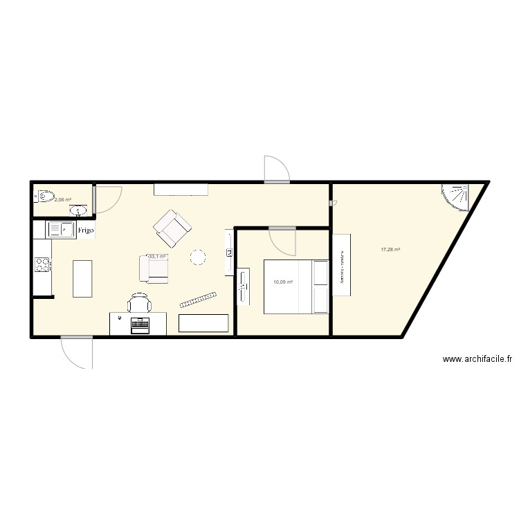 guip future. Plan de 0 pièce et 0 m2