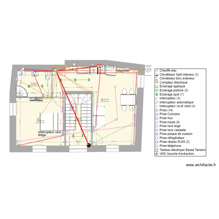 Malaucene R2 elec. Plan de 