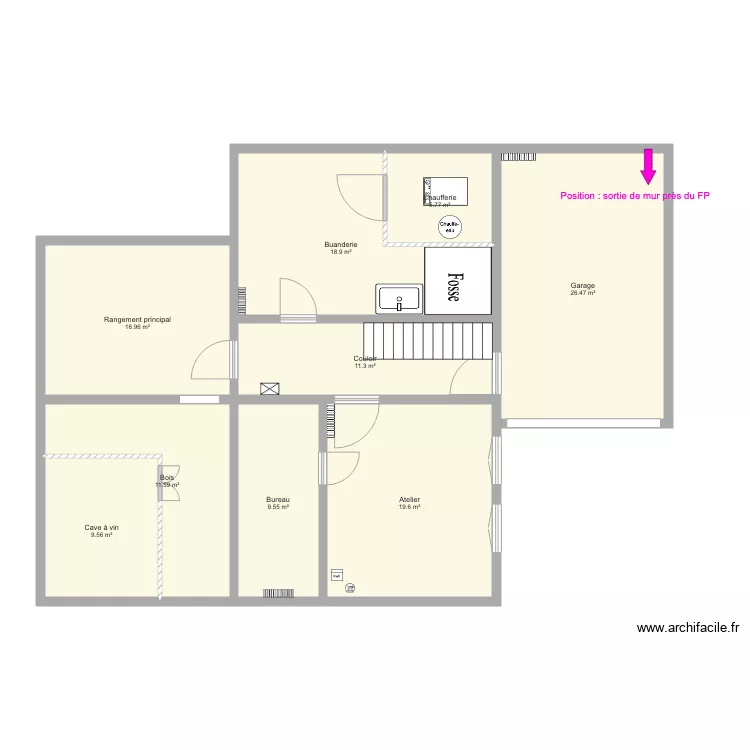 SS Cam&eacute;ra. Plan de 