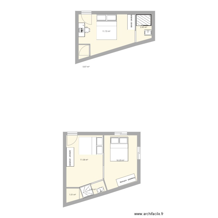 Extension3. Plan de 0 pièce et 0 m2