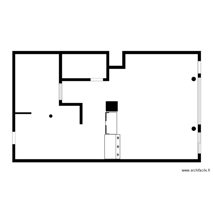 AU PETIT CREUX. Plan de 0 pièce et 0 m2