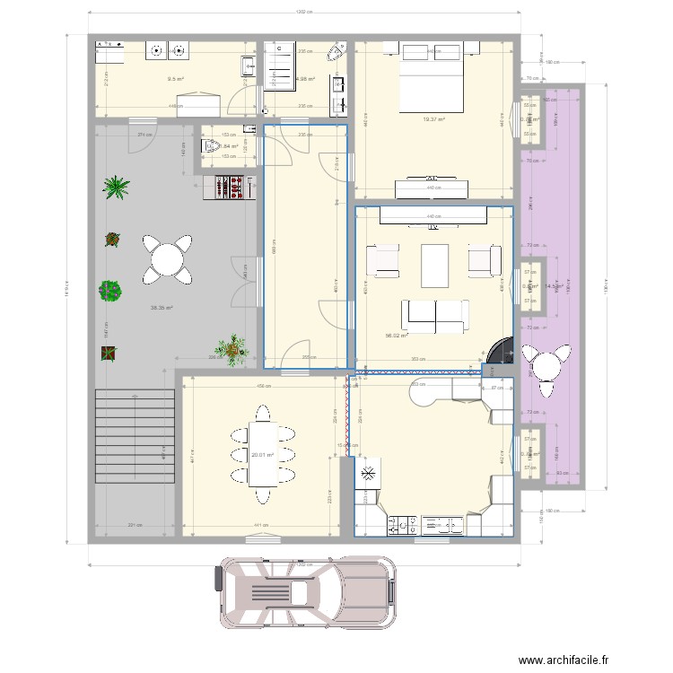 PROJET BRUZZANO 3. Plan de 0 pièce et 0 m2