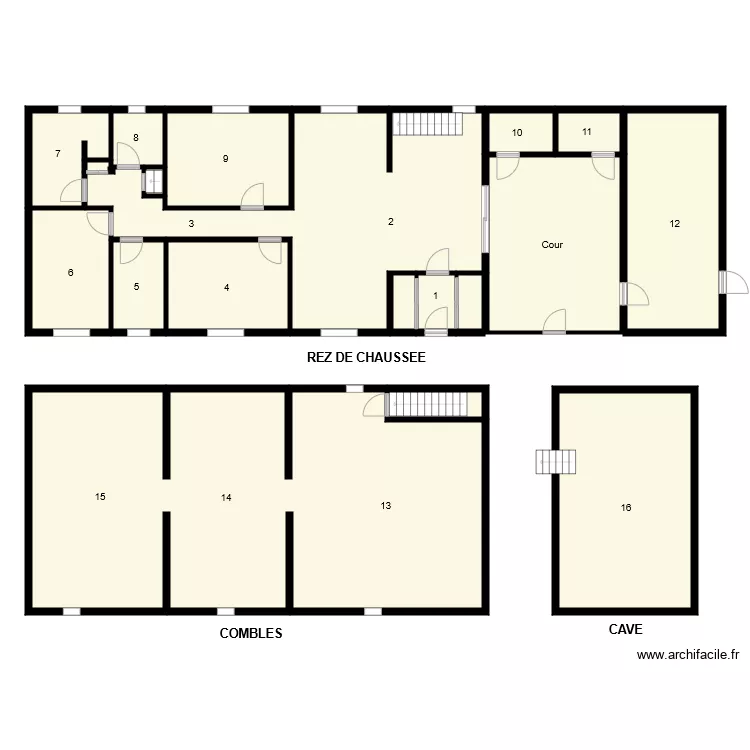 195102 MICHELON amiante. Plan de 195102 MICHELON amiante. Plan de