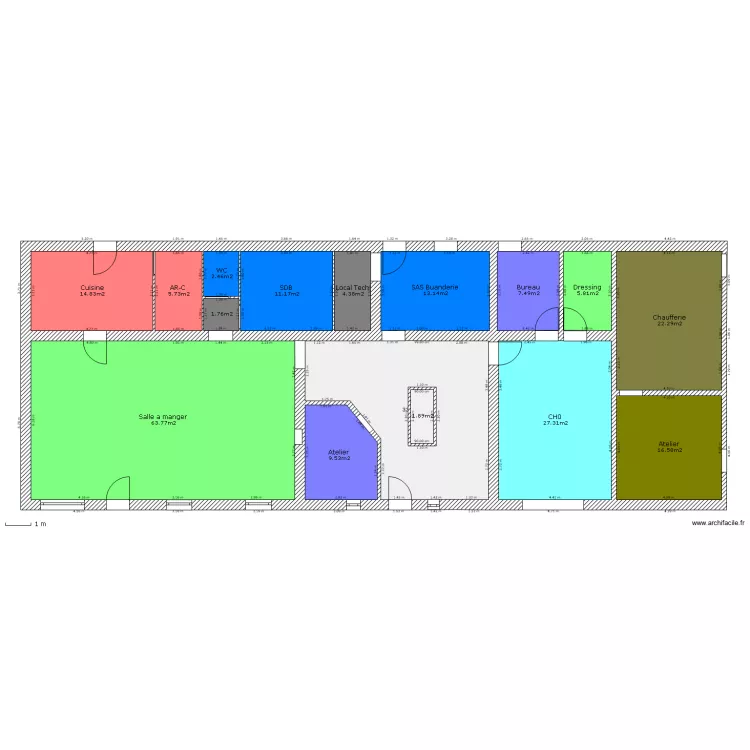 Renov_FredMarie_RDC. Plan de 