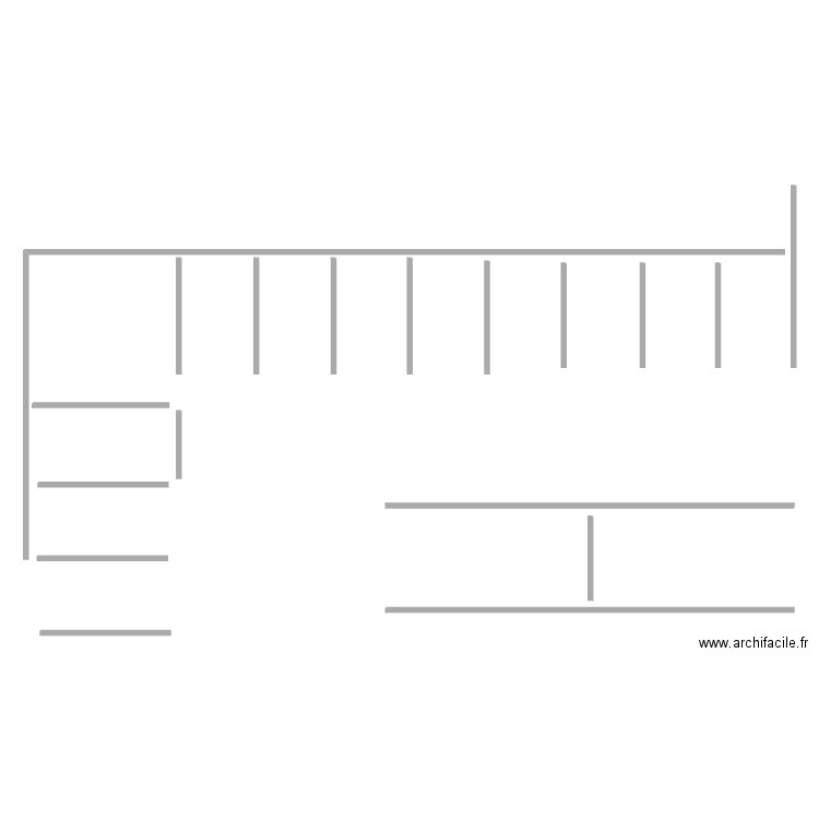 Box. Plan de 0 pièce et 0 m2