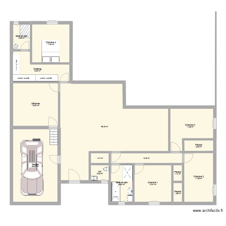 Maison V4. Plan de 0 pièce et 0 m2