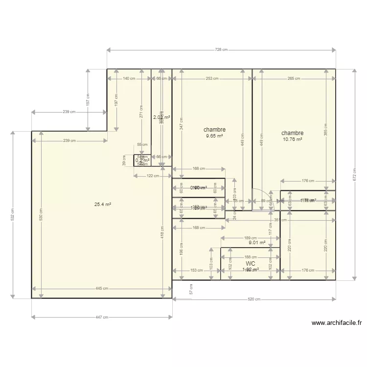 plan appartement. Plan de 