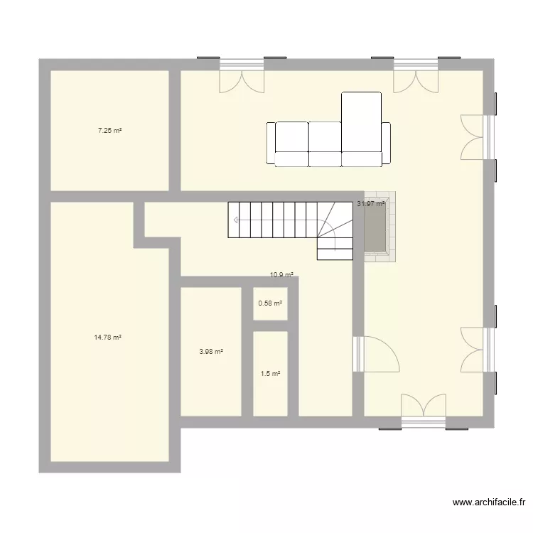 parcelle 0041 section CL. Plan de 