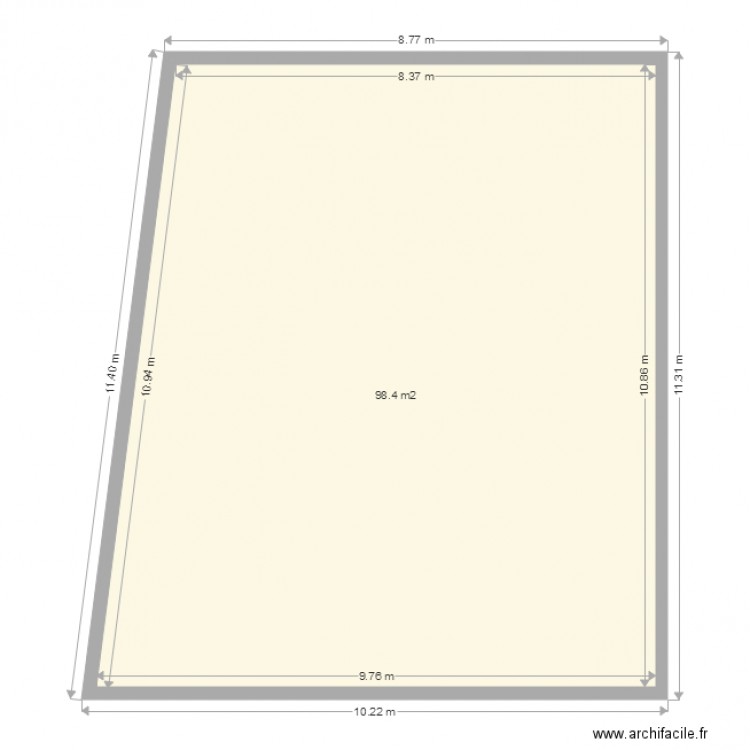SOUS SOL. Plan de 0 pièce et 0 m2