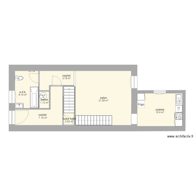 rdc moyeuvre. Plan de 0 pièce et 0 m2