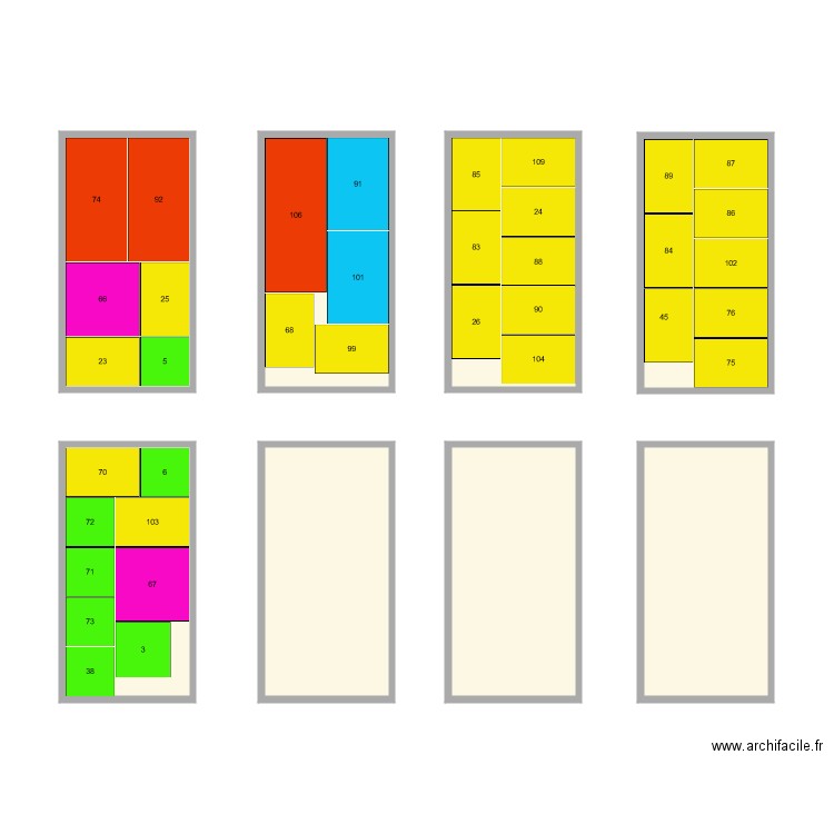 20m3. Plan de 0 pièce et 0 m2