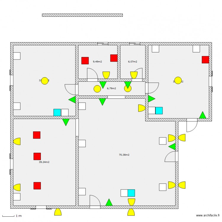 PETIT CANAL00. Plan de 0 pièce et 0 m2