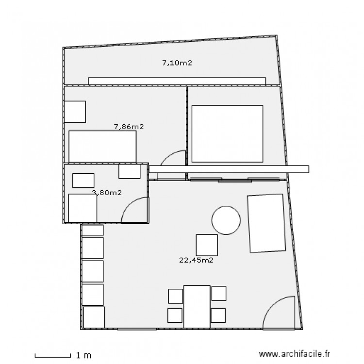 167fo. Plan de 0 pièce et 0 m2