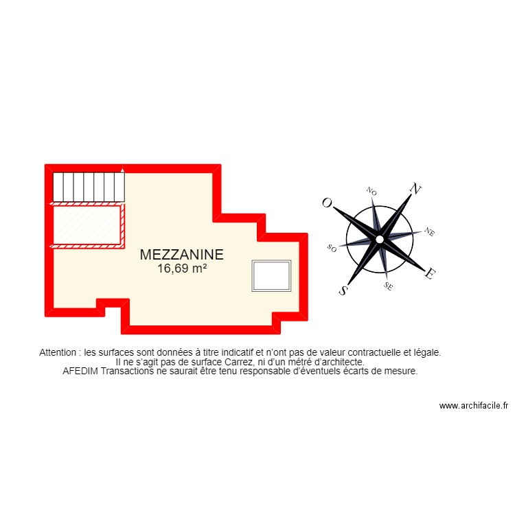 BI 12526 - . Plan de 8 pièces et 39 m2