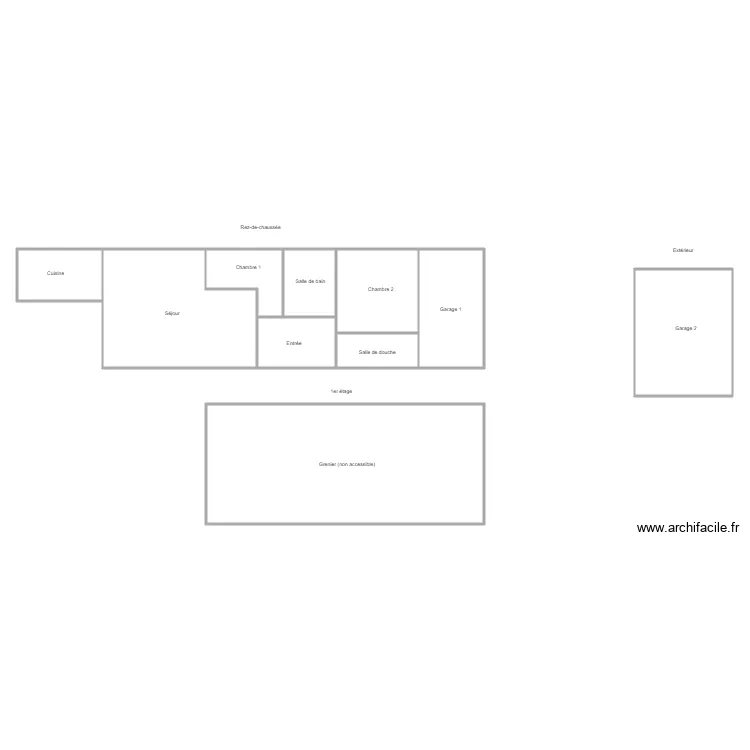 GROTTO PRIX LES MEZIERES. Plan de 