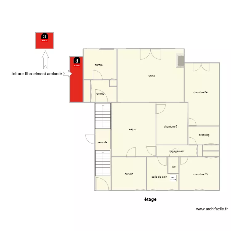 leroy am 1153. Plan de 