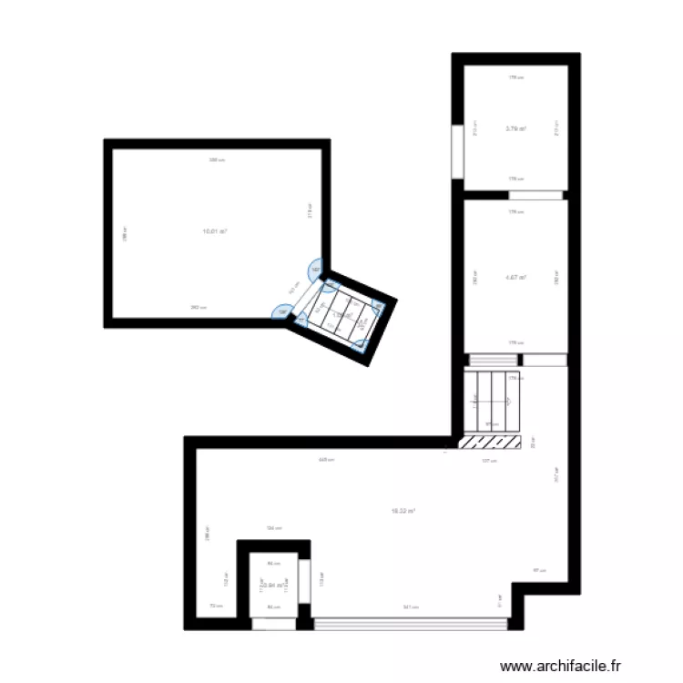 la maison de dany 13E. Plan de 