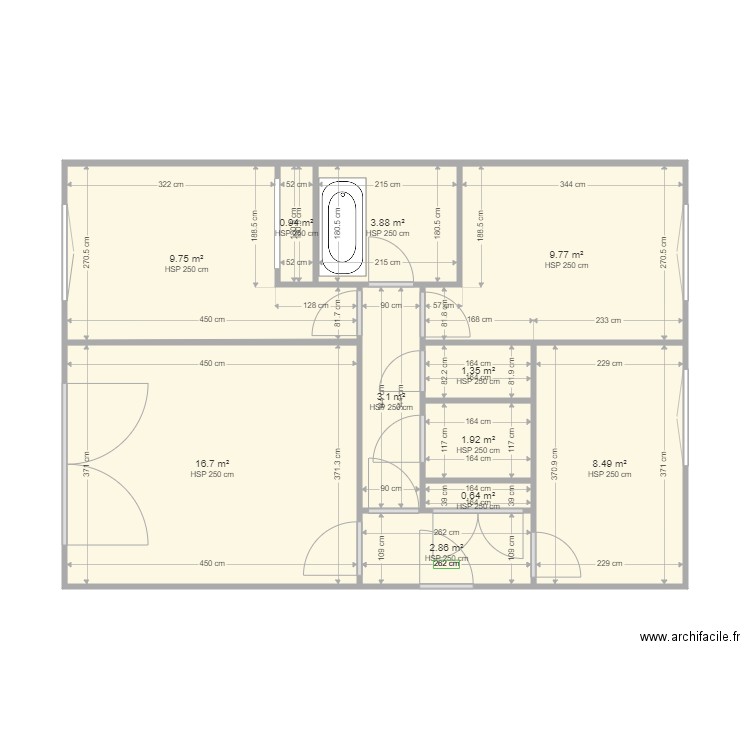 FONCIA PRUDHOMME. Plan de 0 pièce et 0 m2