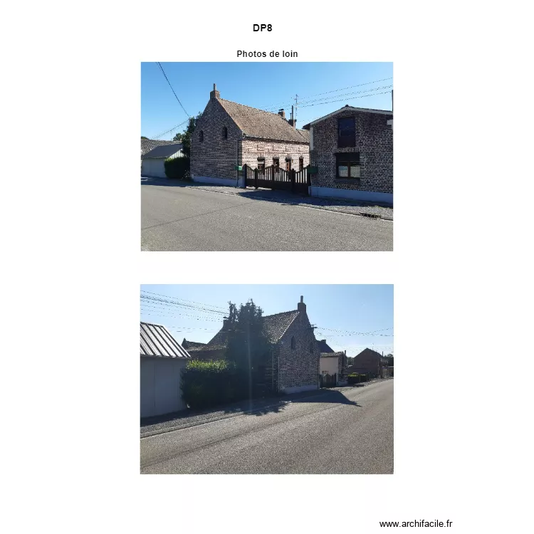 DP8 Photos de loin. Plan de 