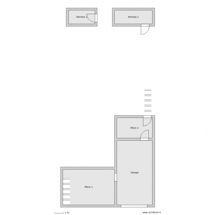 lalande ss sol jardin. Plan de 0 pièce et 0 m2