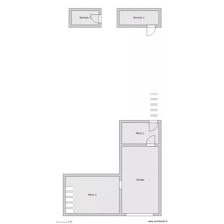 lalande ss sol jardin. Plan de 