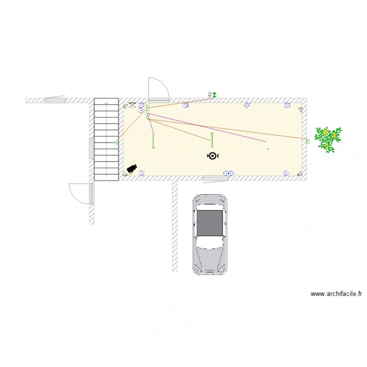 depot. Plan de 0 pièce et 0 m2