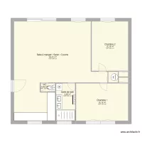 plan Maison Sofiane apr&egrave;s travaux 1