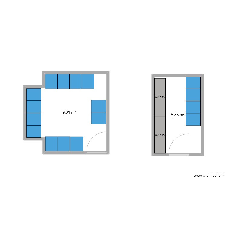 UNITE LAUBRY. Plan de 0 pièce et 0 m2