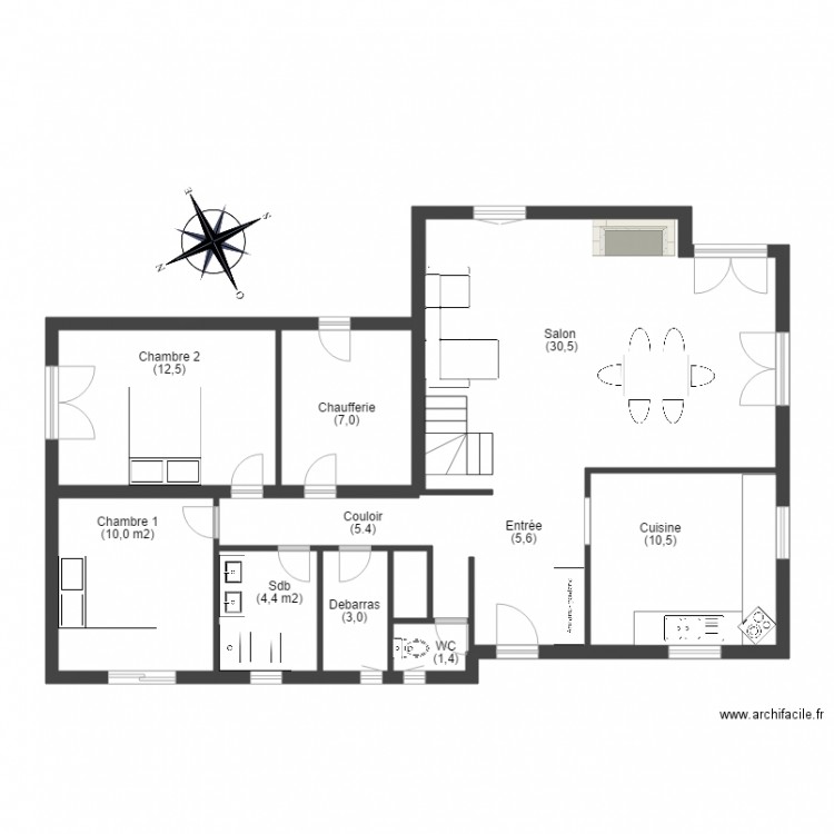 Salomon. Plan de 0 pièce et 0 m2