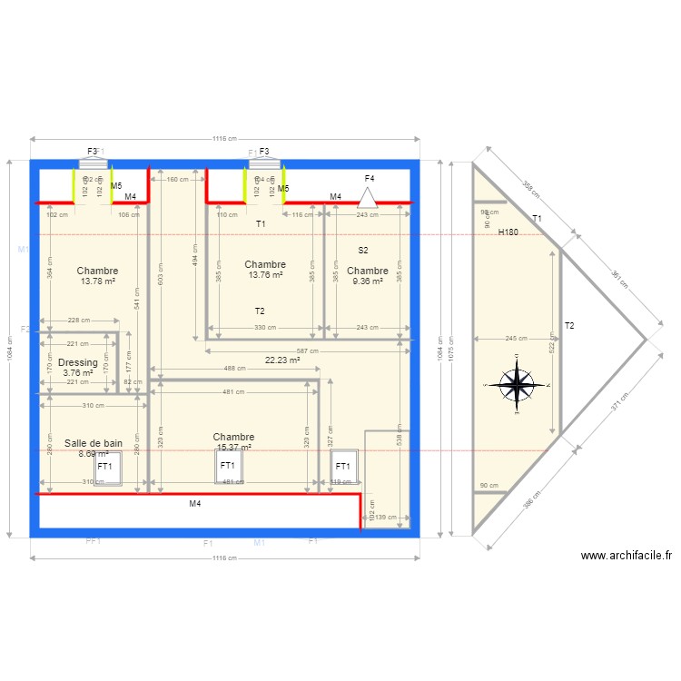 RENE. Plan de 0 pièce et 0 m2