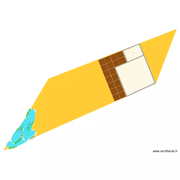 chalet remi. Plan de 