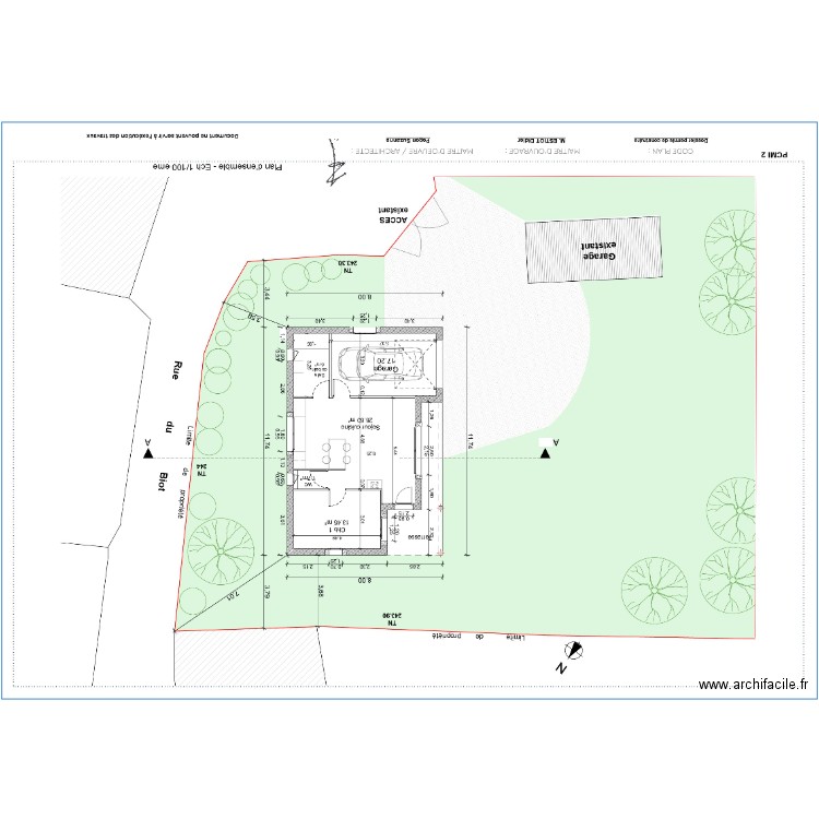 Plan de Briouze. Plan de 0 pièce et 0 m2