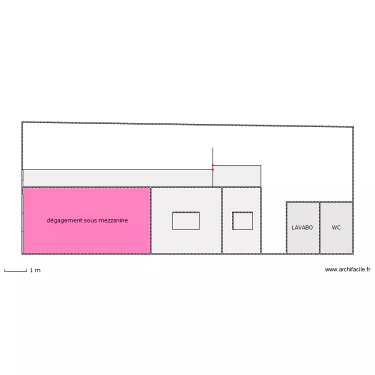 coupe droite atelier 10 X 15 Mètres. Plan de coupe droite atelier 10 X 15 Mètres. Plan de