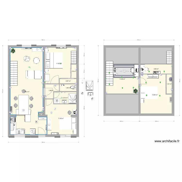 maison francis v10. Plan de 