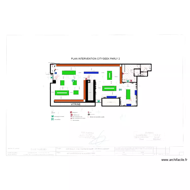 intervention CITYGEEK PARLY 2. Plan de 