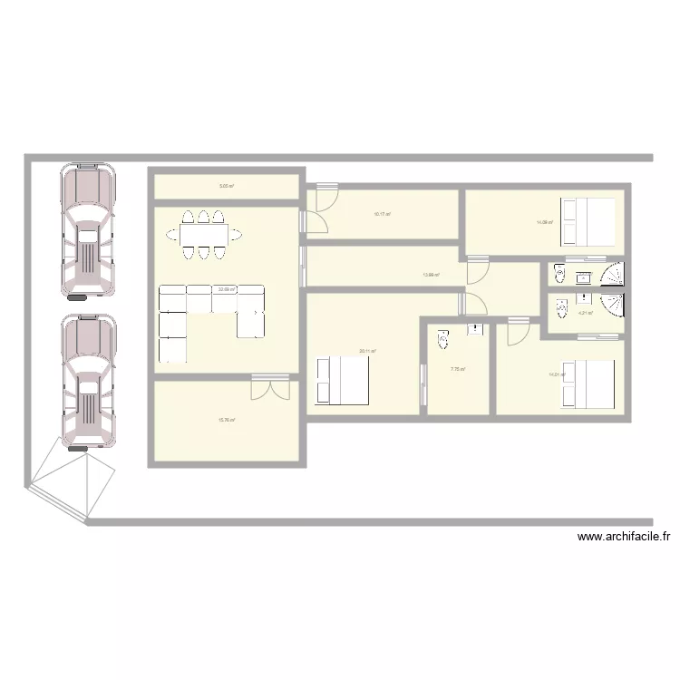 ma maison. Plan de 