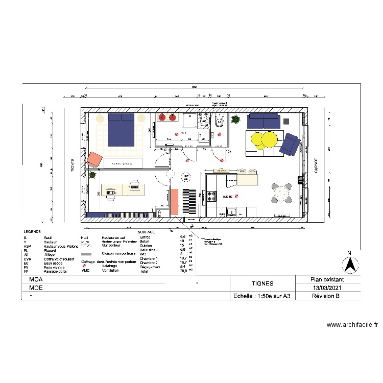 Exam. Plan de 0 pièce et 0 m2