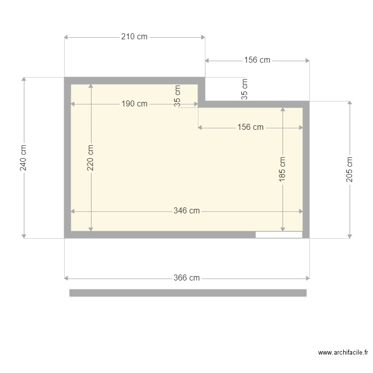 CUISINE EXTERNE. Plan de 0 pièce et 0 m2