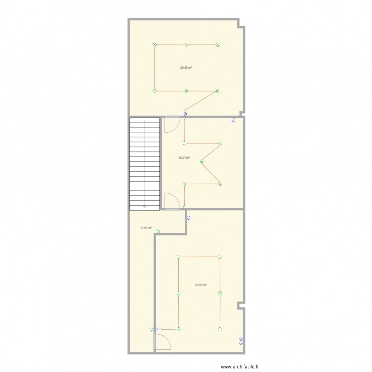 Elecricité AFTRAL Courlaoux . Plan de 0 pièce et 0 m2