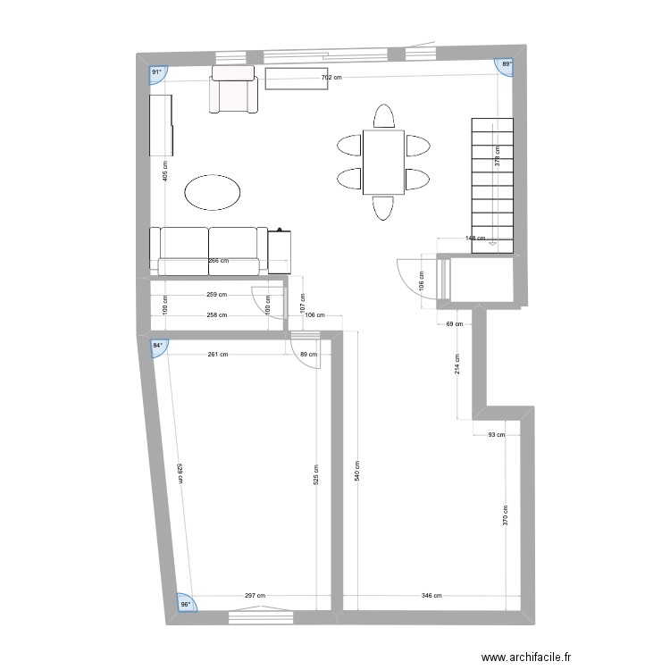 amenagement 1er. Plan de 0 pièce et 0 m2