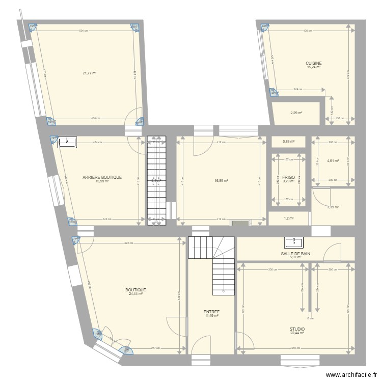 4RDP. Plan de 0 pièce et 0 m2