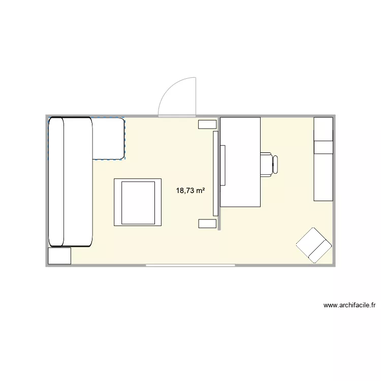 Salon TV final VDH. Plan de 