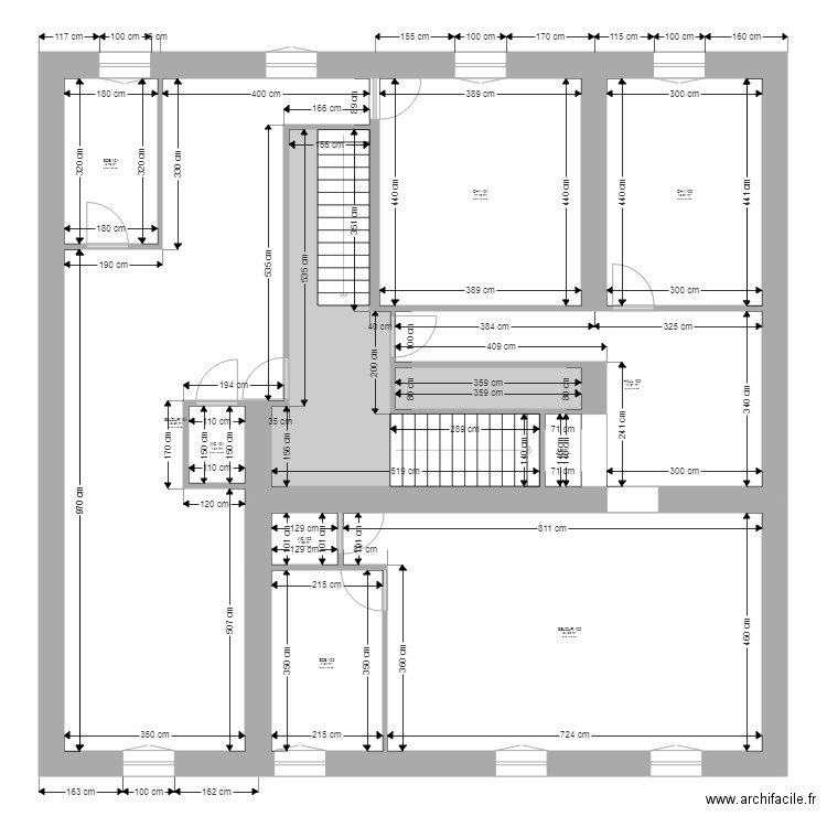 BONNETIER ETAGE. Plan de 0 pièce et 0 m2