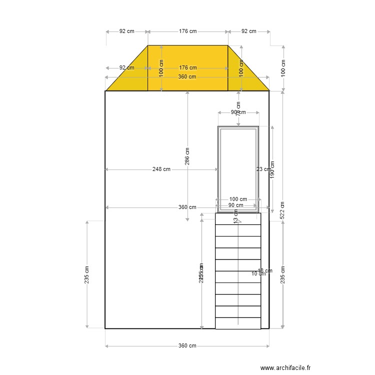 CHAMBRE PARENTALE OUEST OK. Plan de 0 pièce et 0 m2