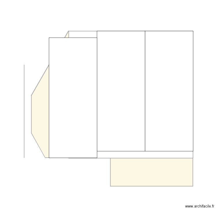 jardin. Plan de 0 pièce et 0 m2