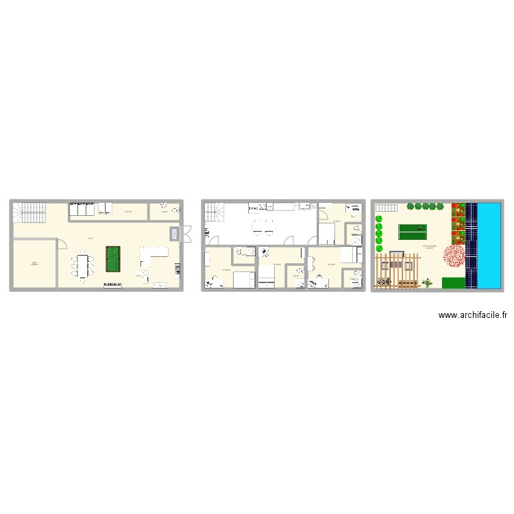 anglais. Plan de 0 pièce et 0 m2