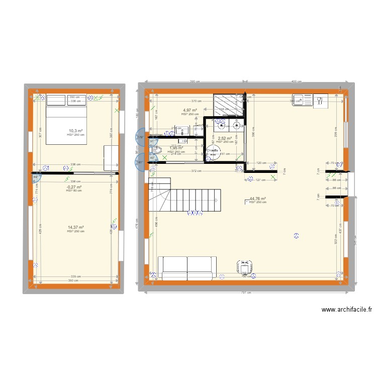 plan du 06022022bis. Plan de 0 pièce et 0 m2