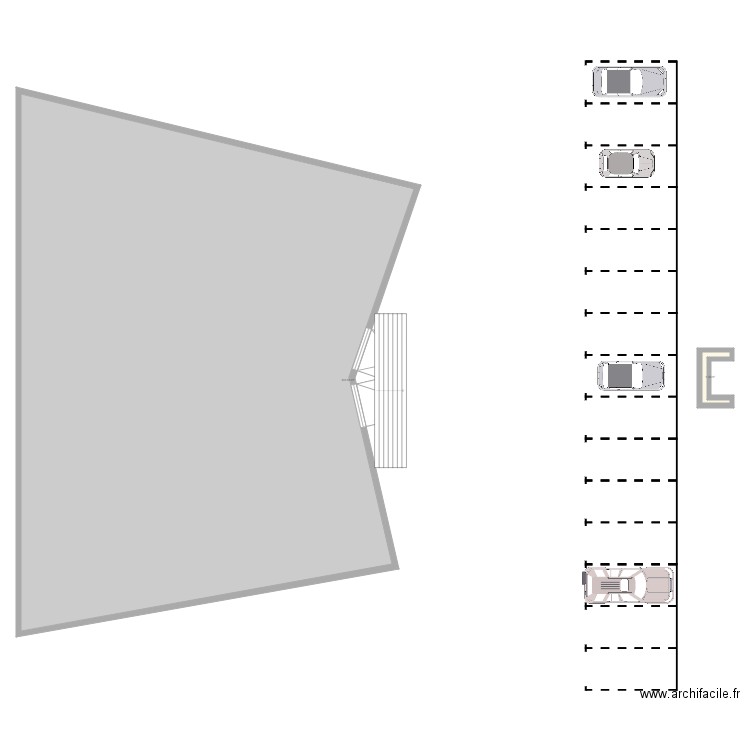 PARKING IHE Sousse. Plan de 0 pièce et 0 m2