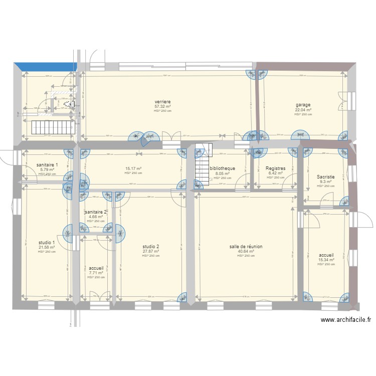 presbytere nouveau v2. Plan de 0 pièce et 0 m2