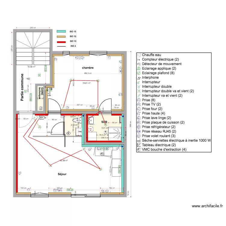 LOT A 1ER DEUX PIECES 15 AOUT 2020. Plan de LOT A 1ER DEUX PIECES 15 AOUT 2020. Plan de